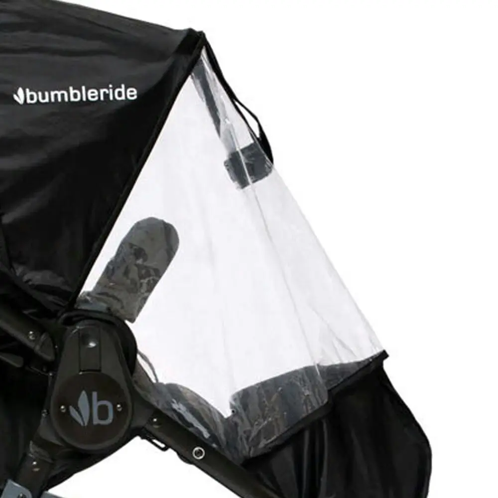 Bumbleride Buggy Rain Wind Shield Protector For Era Baby Stroller/Pram Black