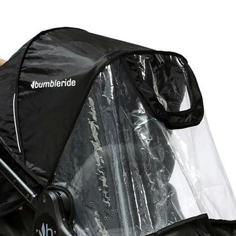 Bumbleride Buggy Rain Wind Shield Protector For Era Baby Stroller/Pram Black