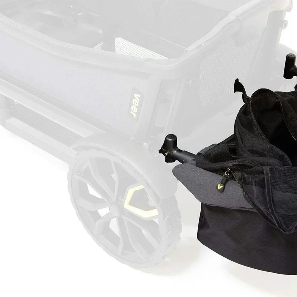 Veer Foldable Rear Storage Basket Caddy For Veer The Cruiser Black 35x56.5cm