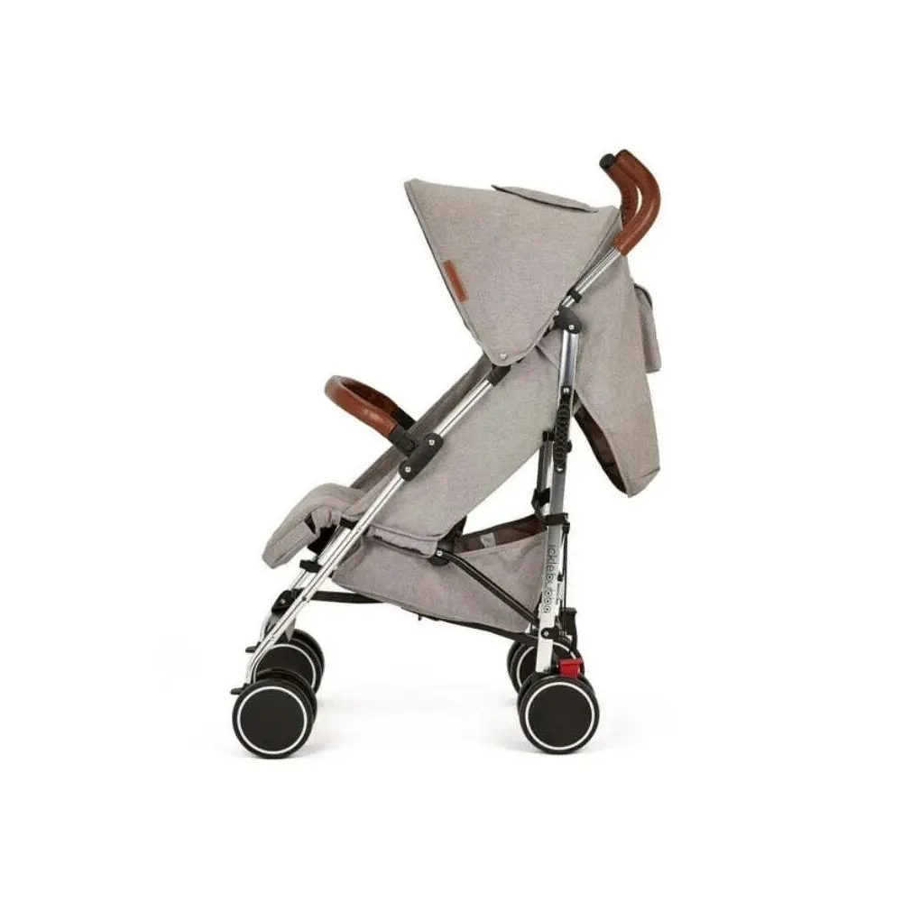 Ickle Bubba Baby/Infant Discovery Max Pram Kids Outdoor Stroller Silver/Grey