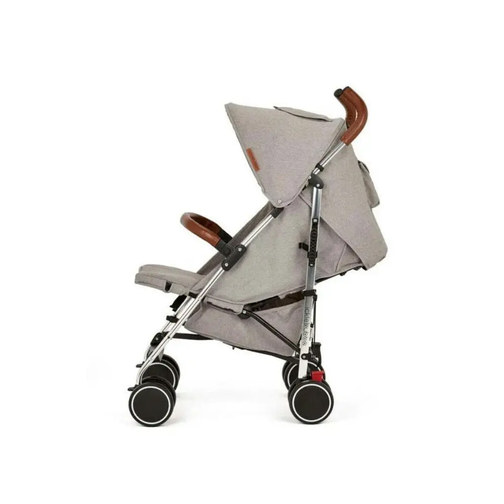 Ickle Bubba Baby/Infant Discovery Max Pram Kids Outdoor Stroller Silver/Grey