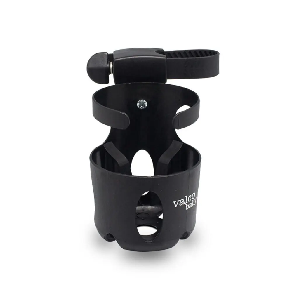 Valco Baby Universal Cup Drink Holder/Storage for Prams/Stroller Pushchair Black