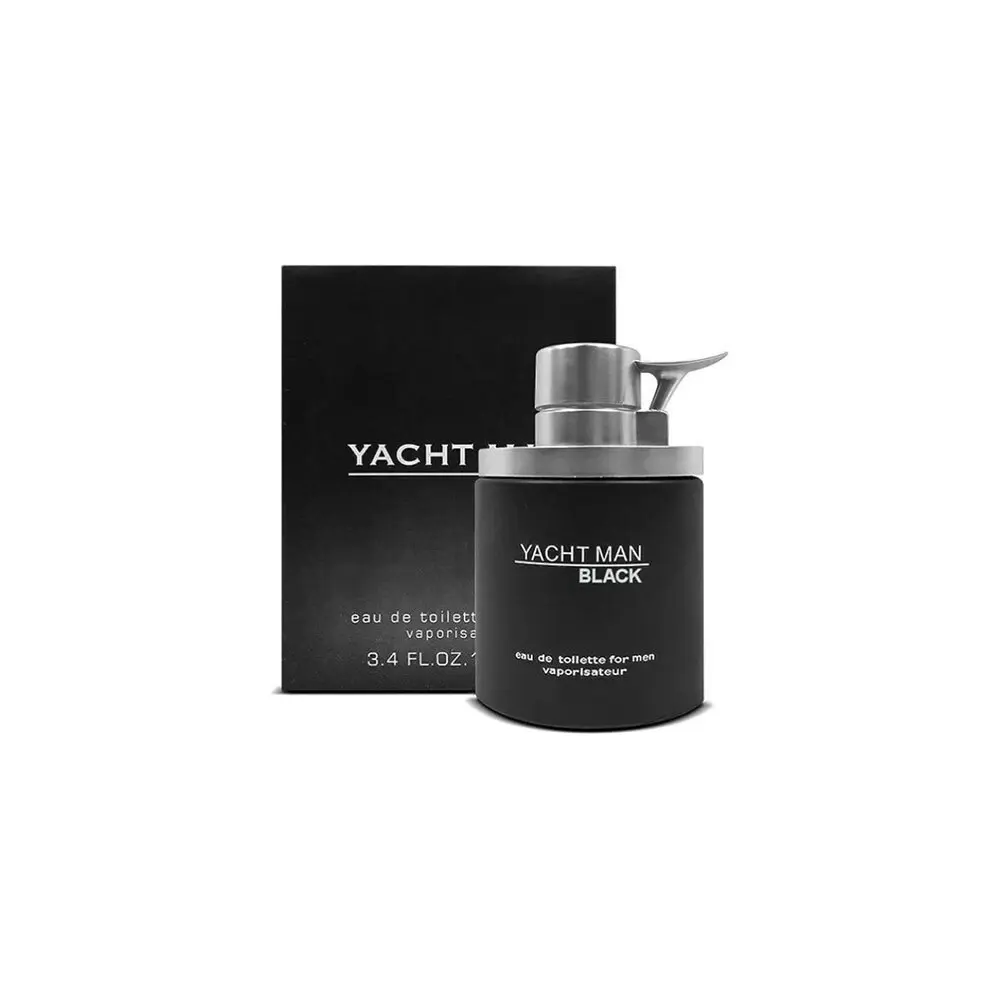 2x Myrurgia Yacht Man Black Mens Fragrance Spray 100ml Eau De Toilette EDT