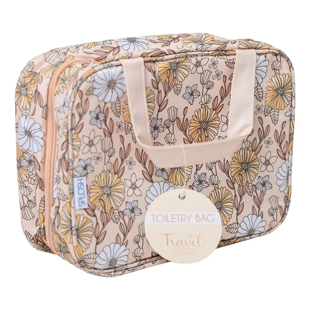 Splosh Travel By Splosh Floral Water-Resistant Hang Toiletry Storage Bag 21x28cm