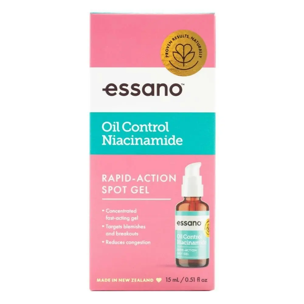 3x Essano Oil Control Niacinamide Rapid Action Spot Ance Gel Self Skin Care 15ml