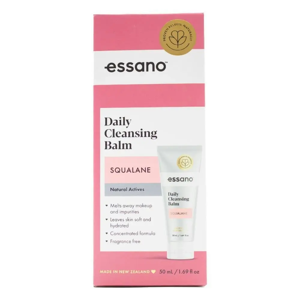 6x Essano Daily Cleansing Balm Squalane Skin Care Makeup/Impurity Remover 50ml