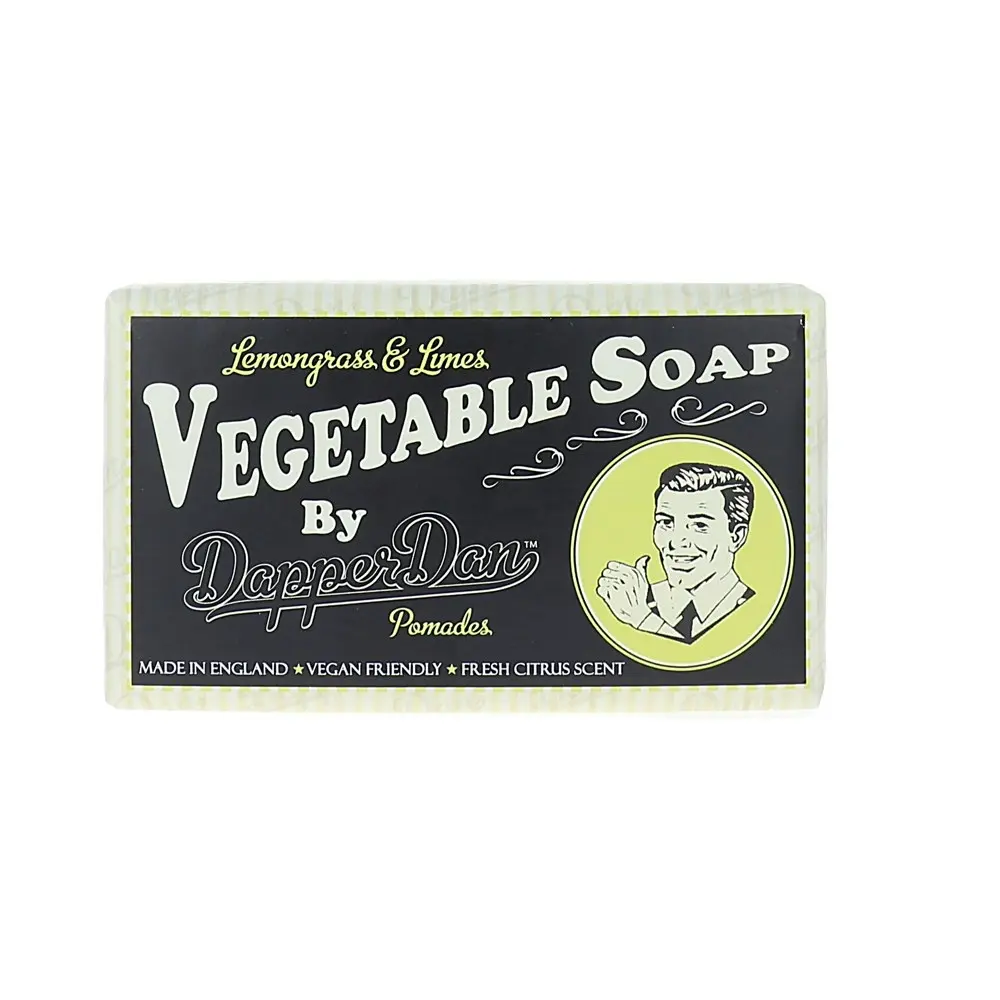 2PK Dapper Dan 200g Vegetable Bar Soap Skin & Body Wash Bath/Shower Citrus Scent