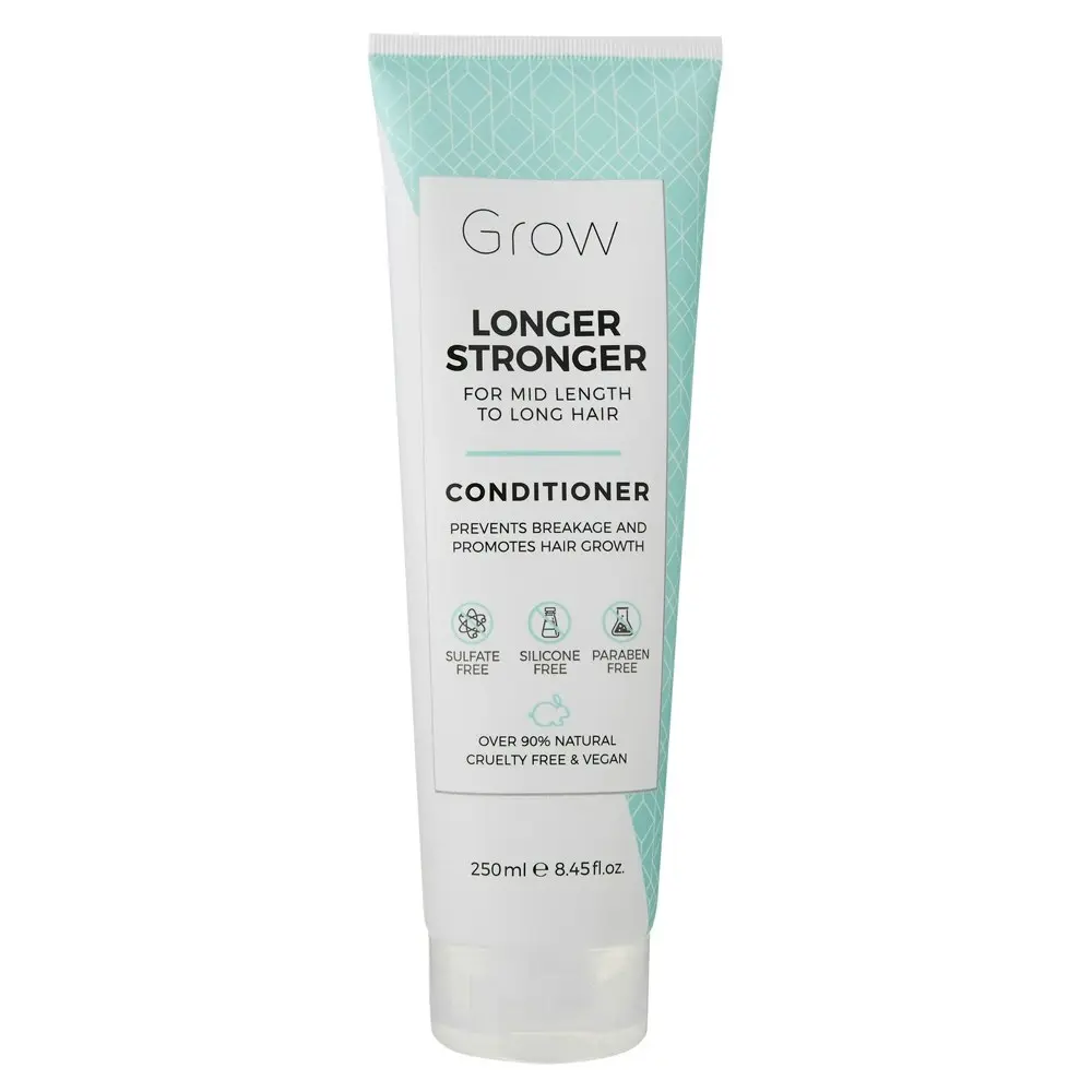 2x Grow Longer Stronger 250ml Conditioner Hair/Scalp Care For Mid to Long Strand