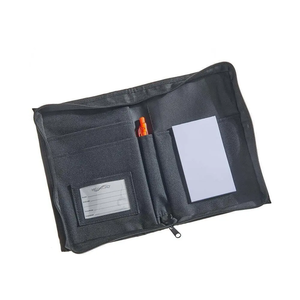 High Road Auto Document Organiser Car/SUV Registration Holder Pocket/Storage