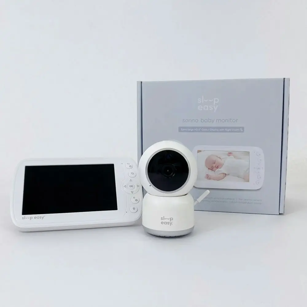 Babystudio Sonno Crystal Clear Digital Baby Monitor 5''/12.7cm w/Camera White