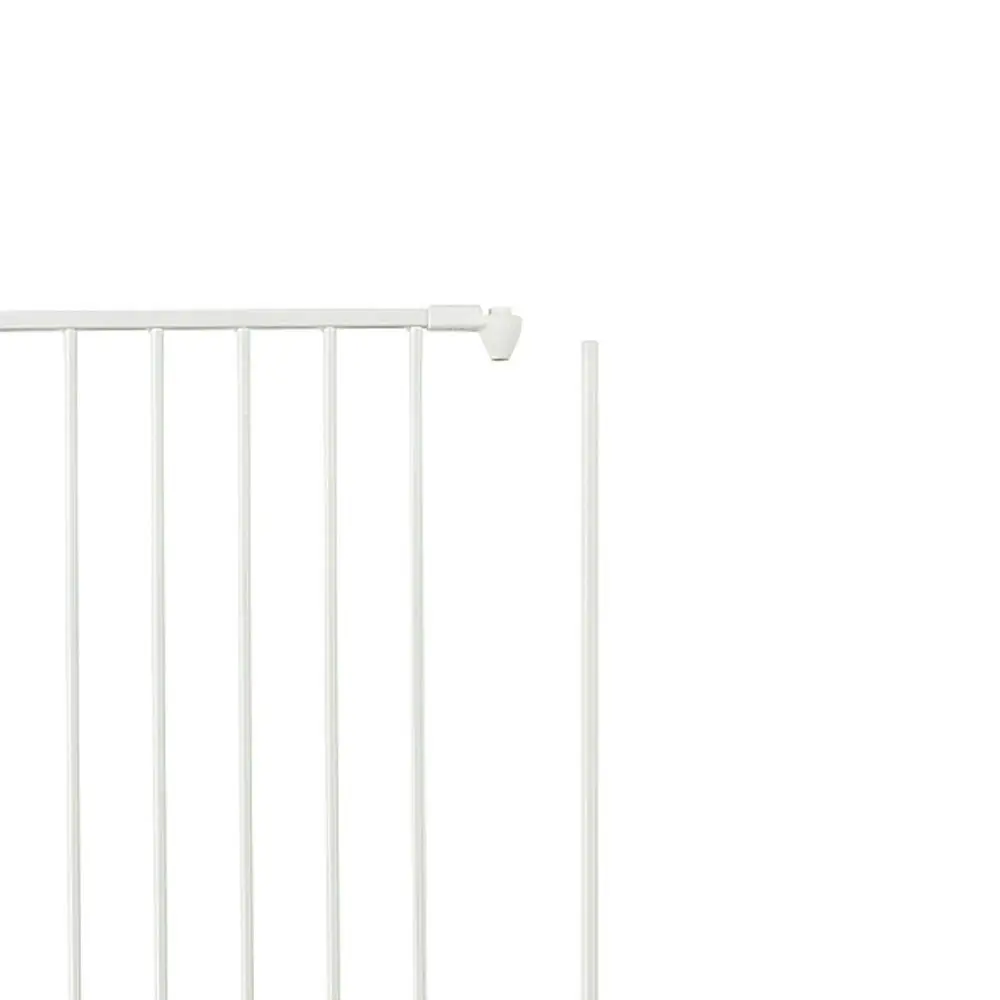 BabyDan Flex Large 72cm System Extension For Baby Safety Fence Gate White