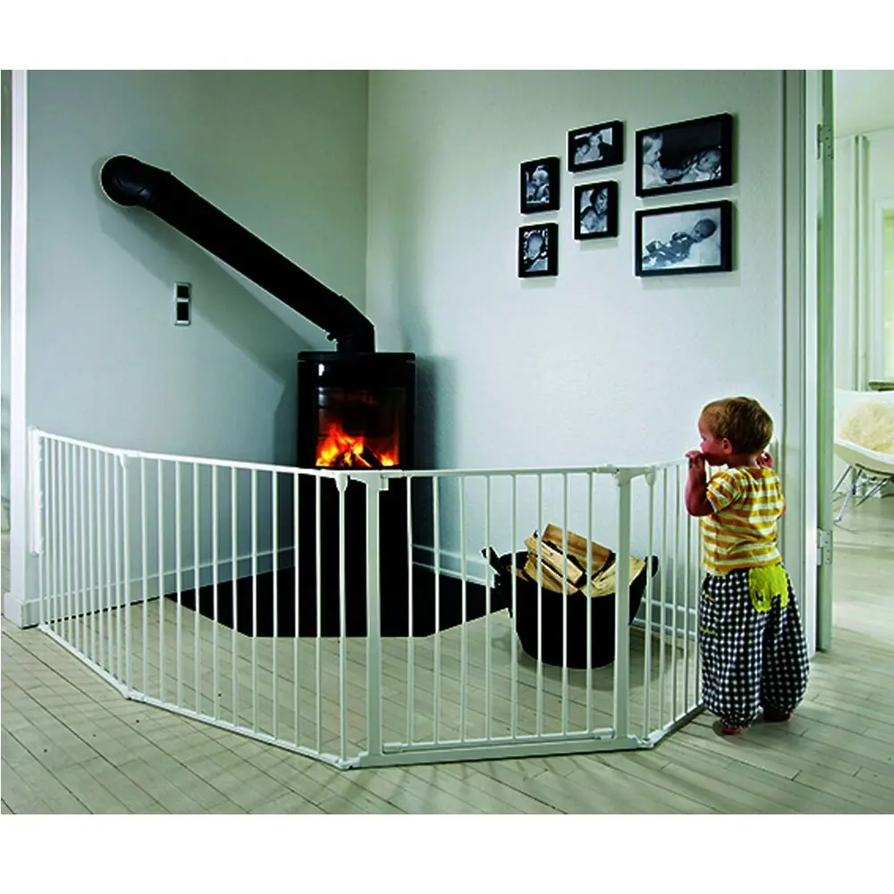 BabyDan Flex Large 72cm System Extension For Baby Safety Fence Gate White