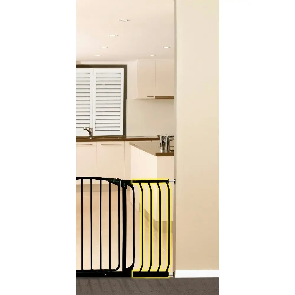 dreambaby 27cm Chelsea Extension For Baby Safety Gate Protection Barrier Black