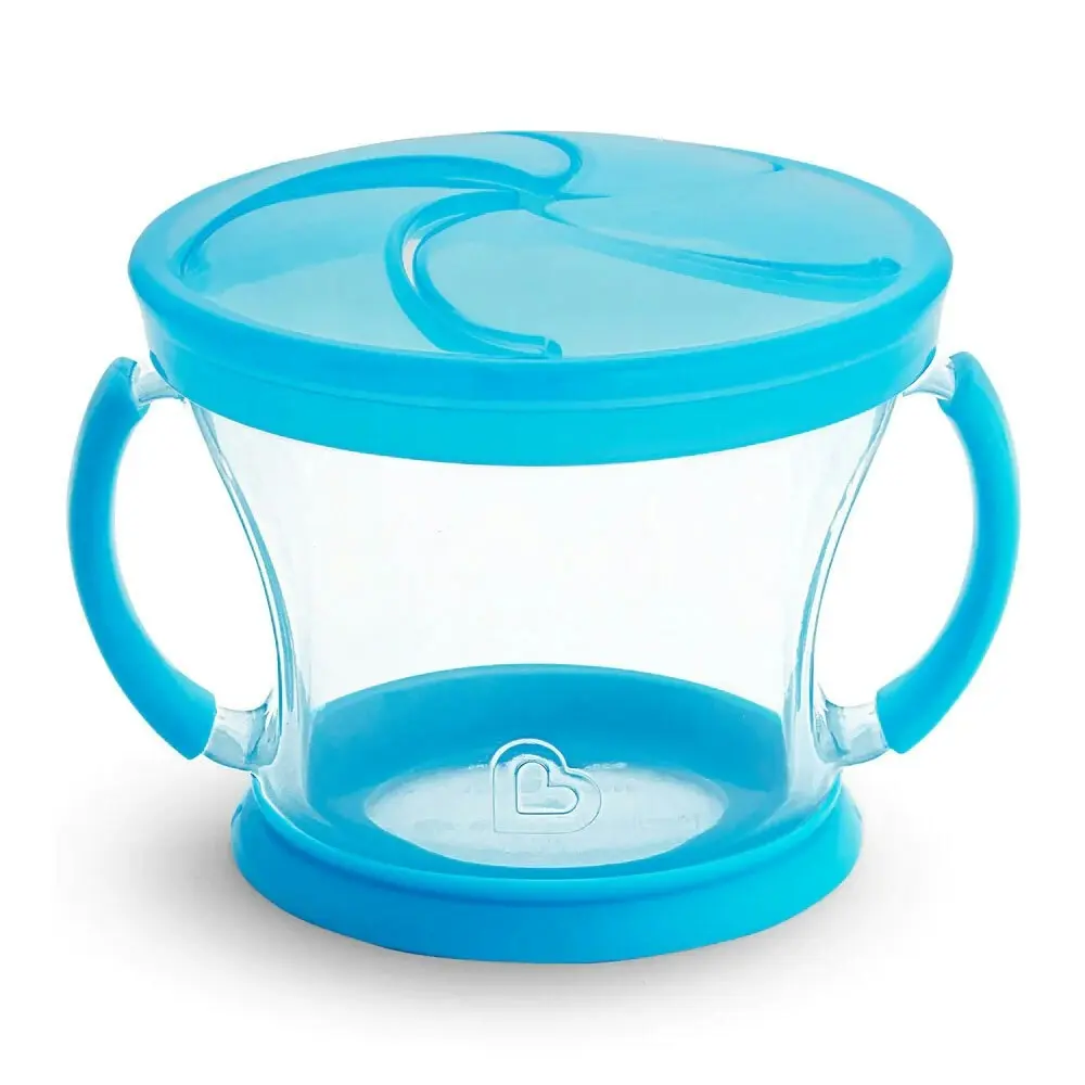 Munchkin Baby/Toddler Food Snack Catcher Dispenser 12m+ 13cm BPA Free Assorted