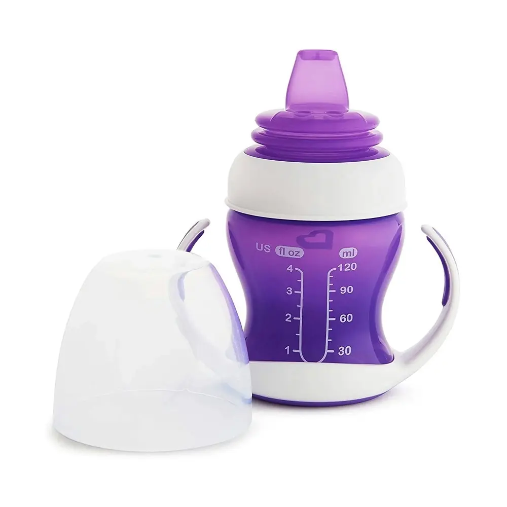 Munchkin 100ml Gentle Transition Sippy Drinking Cup Baby/Toddler 4m+ Assorted