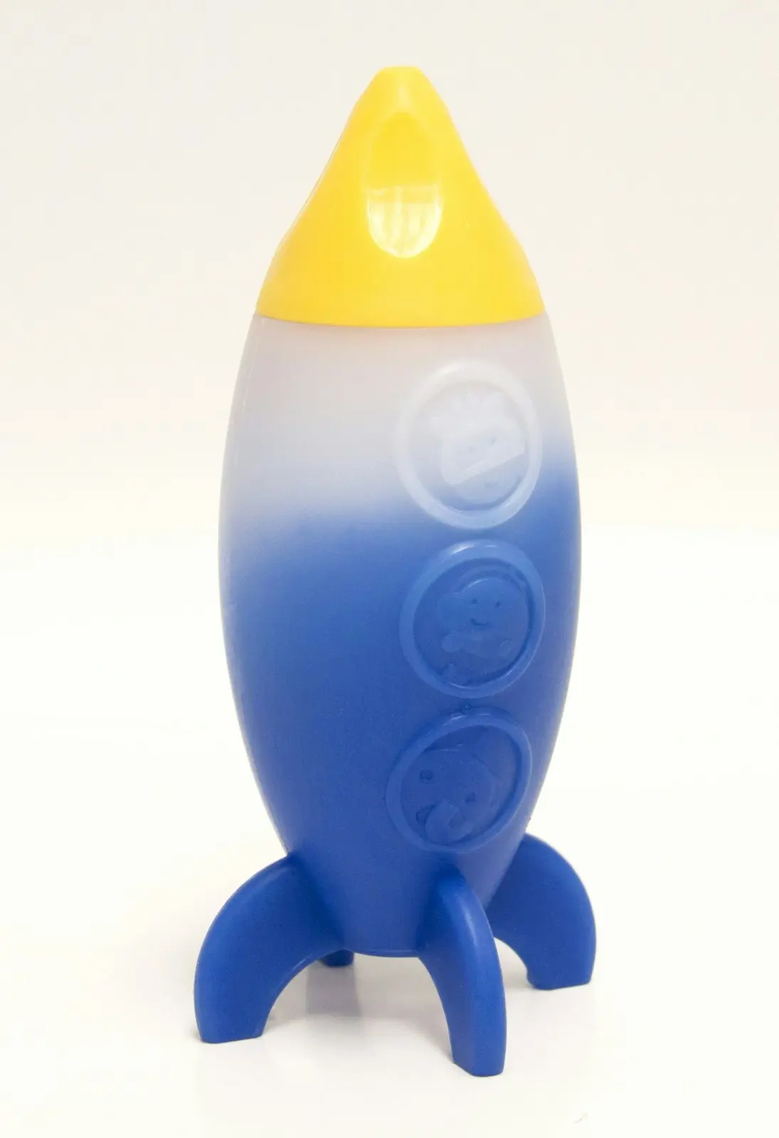 Marcus & Marcus Children/Toddler Silicone Bath Friendly Kids Toy Rocket 18M+