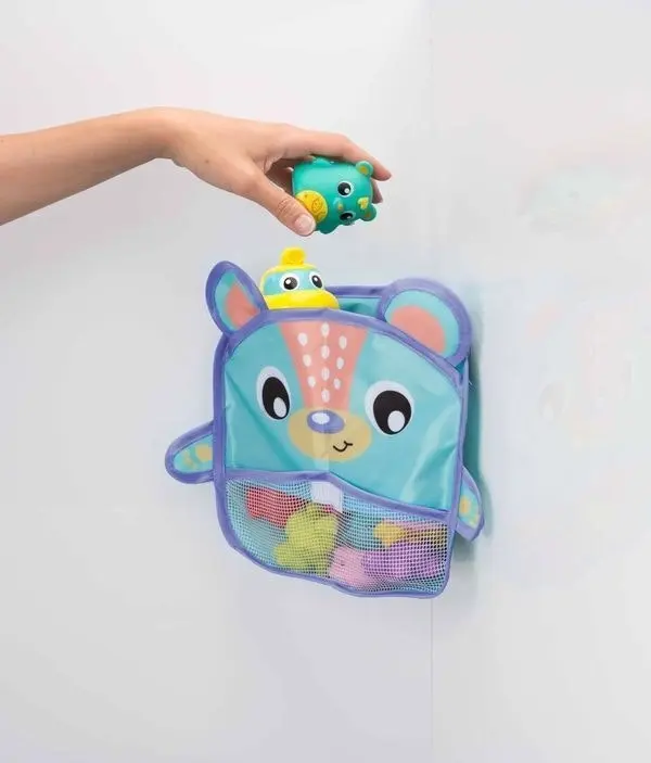 Playgro Baby Bear in the Bath Tub/Shower Corner Water Proof Organiser 6m+