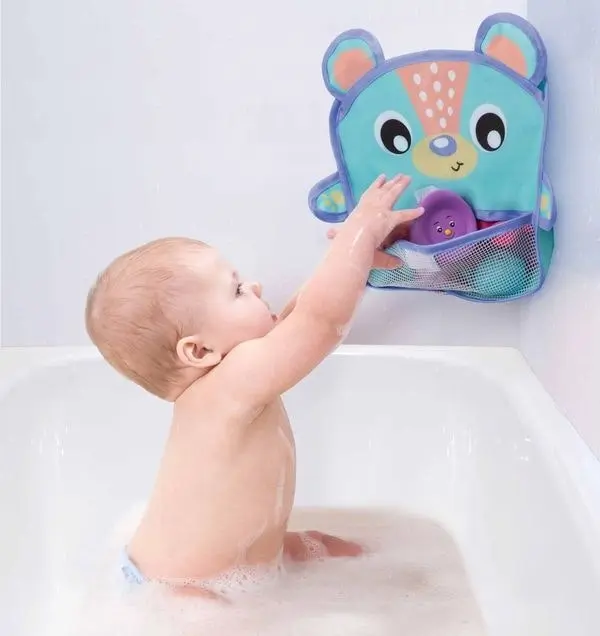 Playgro Baby Bear in the Bath Tub/Shower Corner Water Proof Organiser 6m+