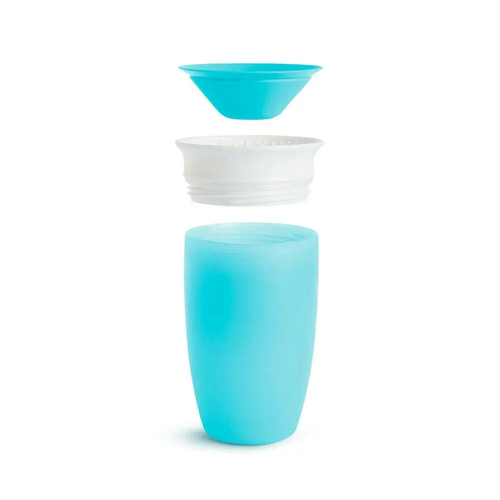 Munchkin 10oz/295ml Miracle 360° Baby/Toddler Anti-Spill Sippy Cup (Blue) 12M+