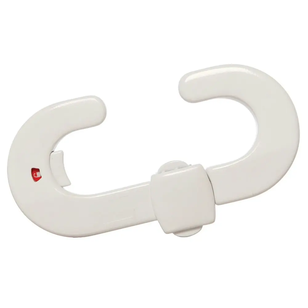 3x dreambaby Ezy Check Baby/Toddler Safety/Protection Secure-A-Lock Latch White