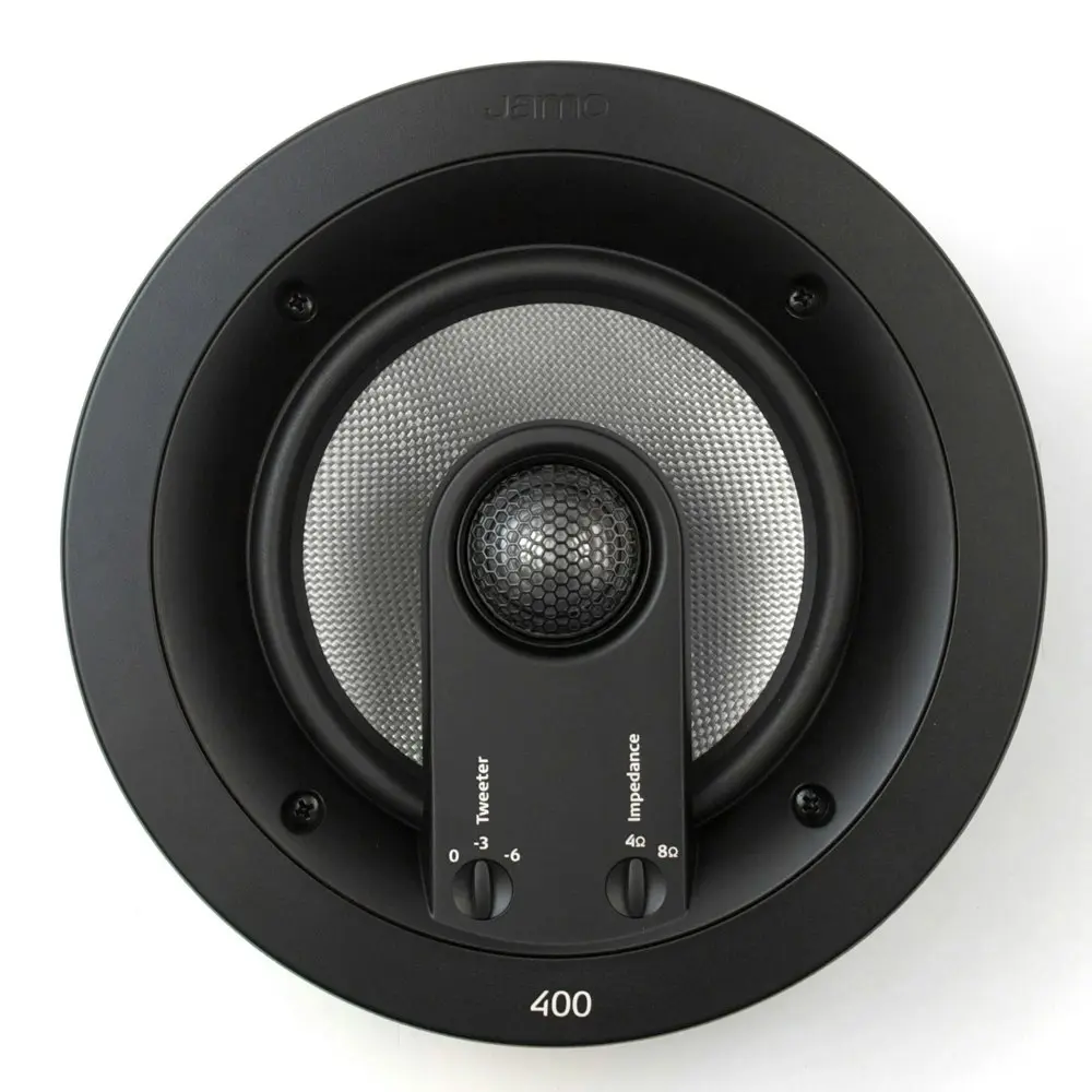 2PK Jamo IC 406 FGII Custom 400 Series In-Ceiling Speaker Home Audio/Music White