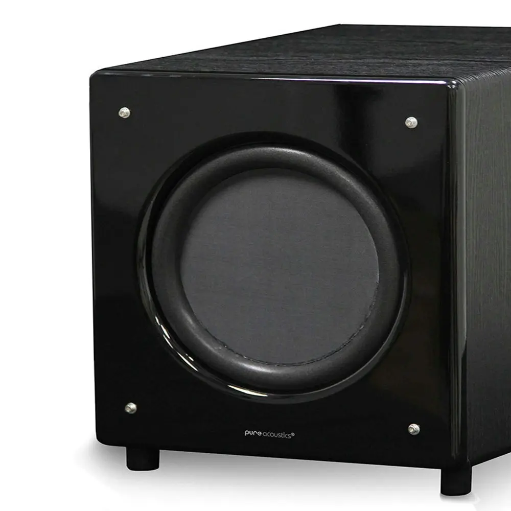 Pure Acoustics SN-10 SUB 10in 150W Active Subwoofer Speaker for Home Theatre BLK