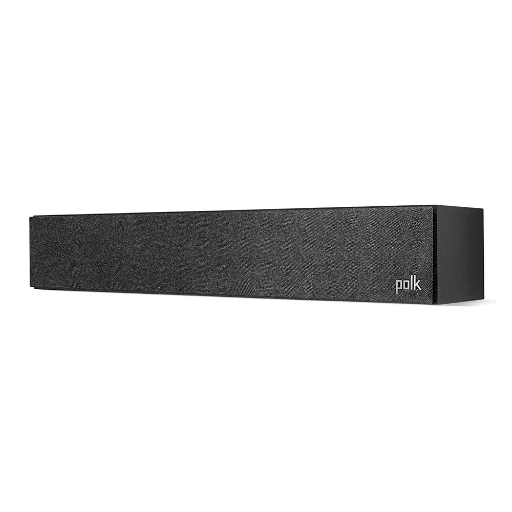 Polk Home Audio MXT35 Low-Profile Hi-Res Center Channel Loudspeaker Black