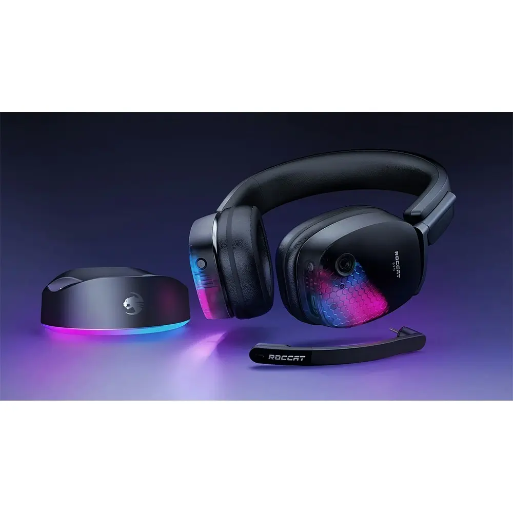 Roccat Syn Max Air Wireless Gaming Headset Bluetooth For PS5/PS4 Nintendo Switch