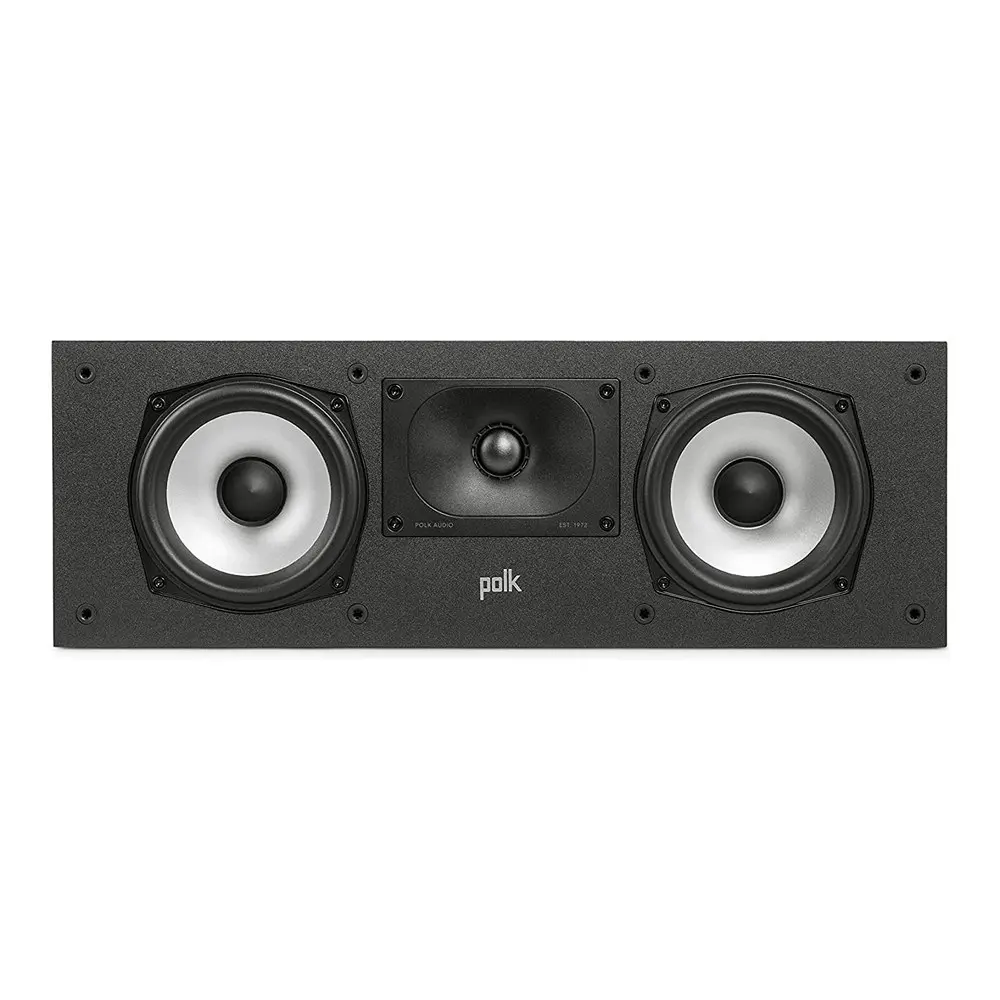 Polk Home Audio 300150-01-00-005 MXT30 Center Speaker Black Sound/Entertainment