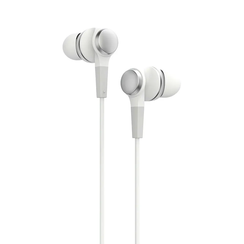 Rewyre USB- C Wired Microphone and Volume Control In-Ear Earphones White