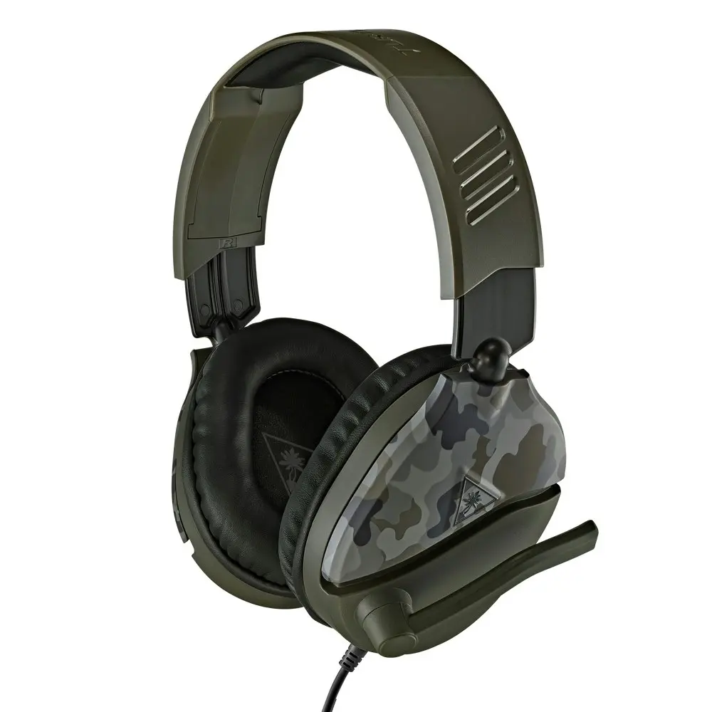 Turtle Beach Recon 70 Gaming Headset Headphones For Xbox X/S/One Green Camo