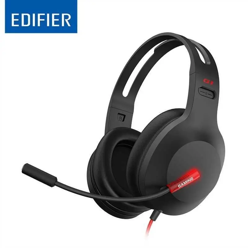 Edifier G1 USB Professional Gaming Headset Noise Cancelling Headphones w/ Mic BK