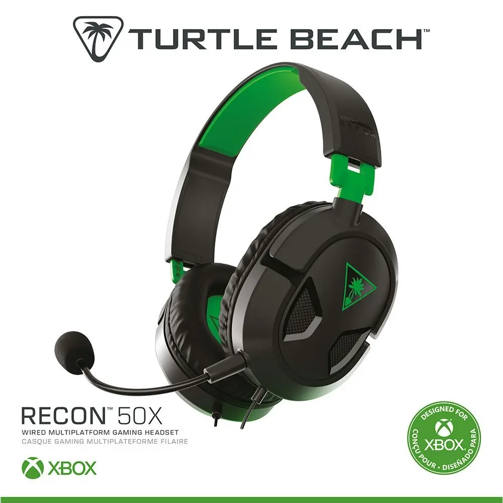 Turtle Beach Ear Force Recon 50X Gaming Headset Xbox/Windows Edition 3.5mm Jack