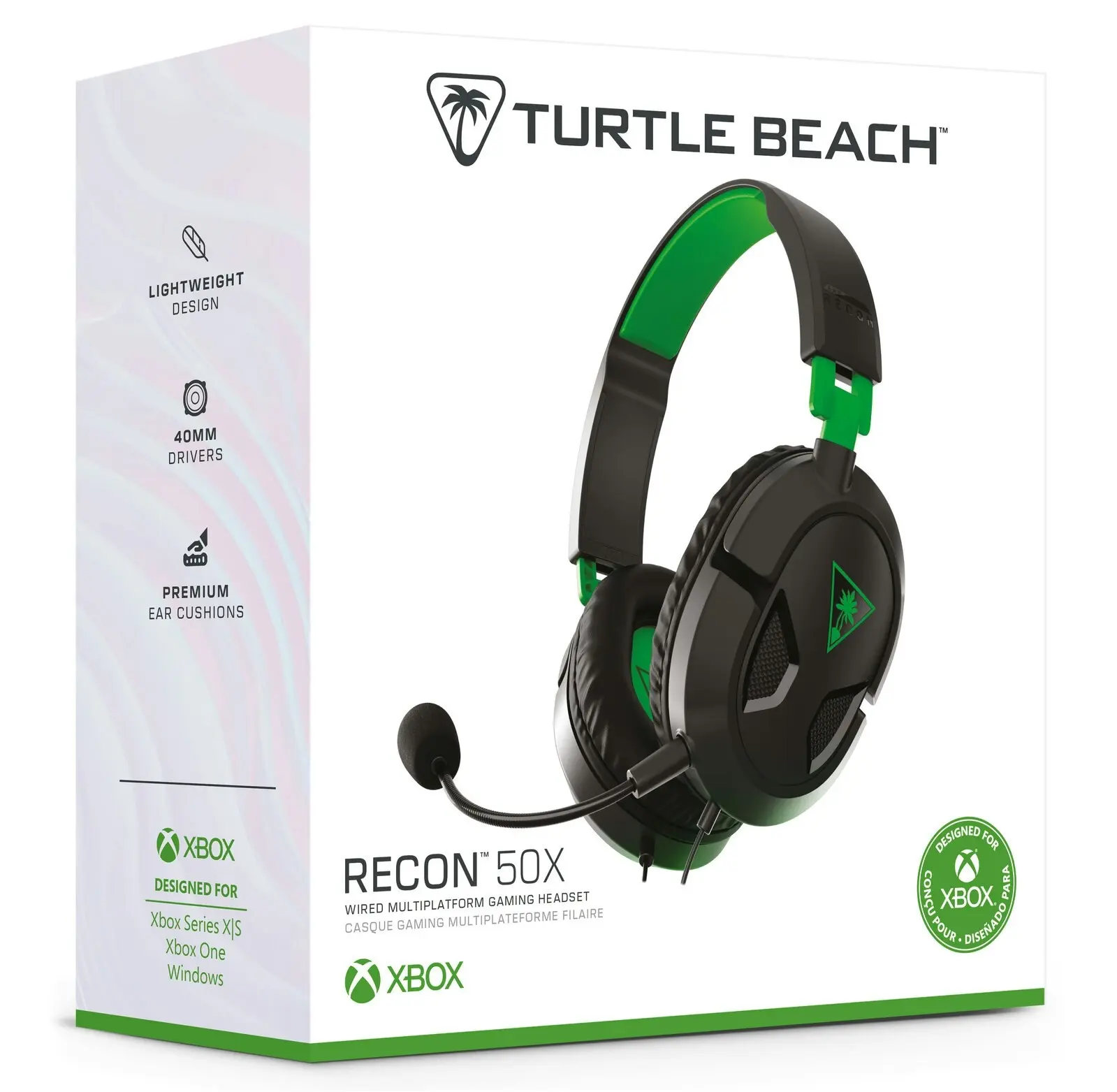 Turtle Beach Ear Force Recon 50X Gaming Headset Xbox/Windows Edition 3.5mm Jack