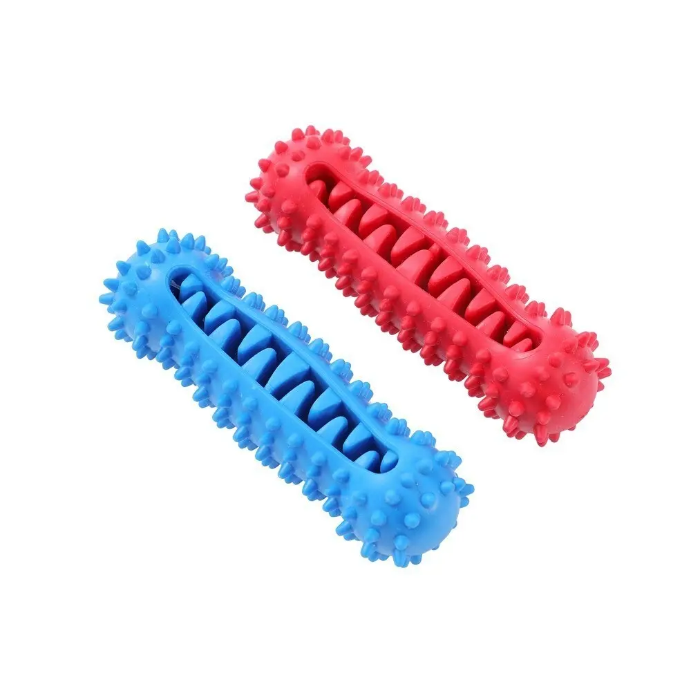 6x Paws & Claws Dental Durable Pet Mouth Teeth Chew Toy 14x4.5x4.5cm Assorted