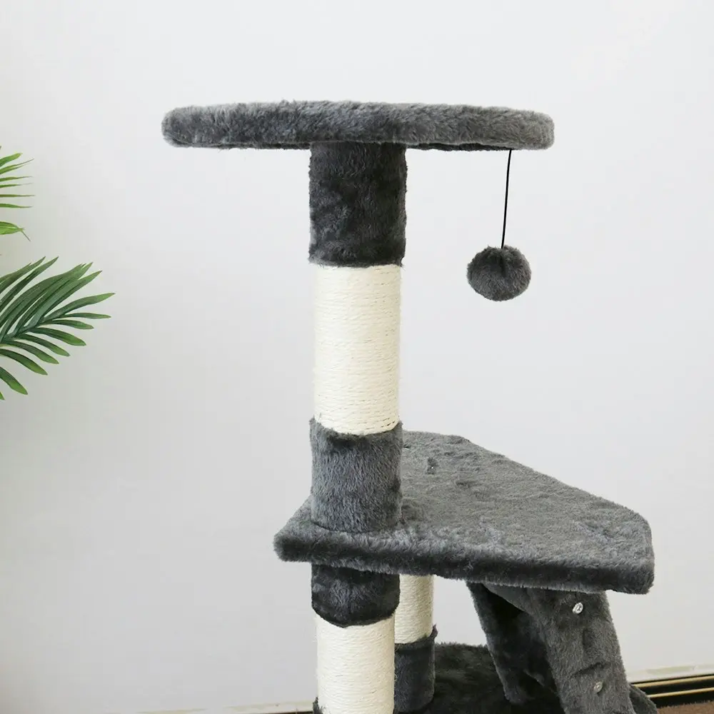 Catio Equanimity 40x119cm Scratching Post Pet Cat Tree Furniture Scratcher White