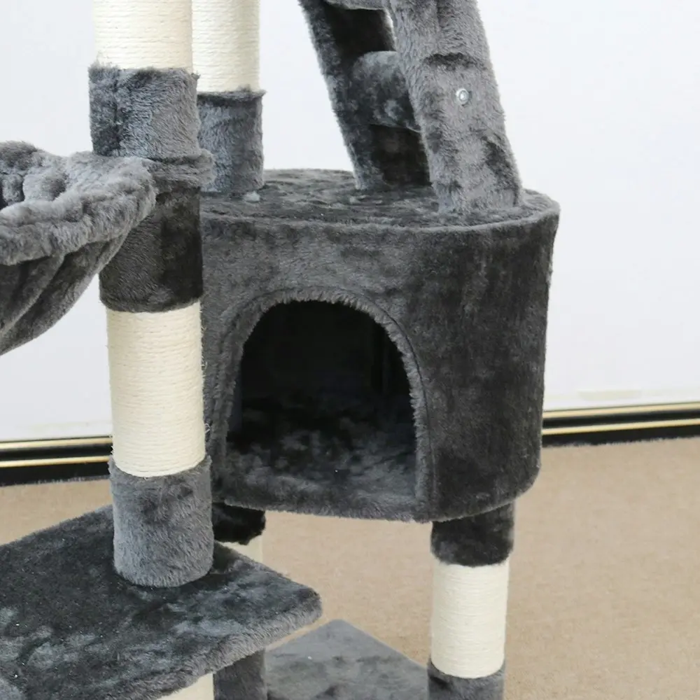 Catio Equanimity 40x119cm Scratching Post Pet Cat Tree Furniture Scratcher White