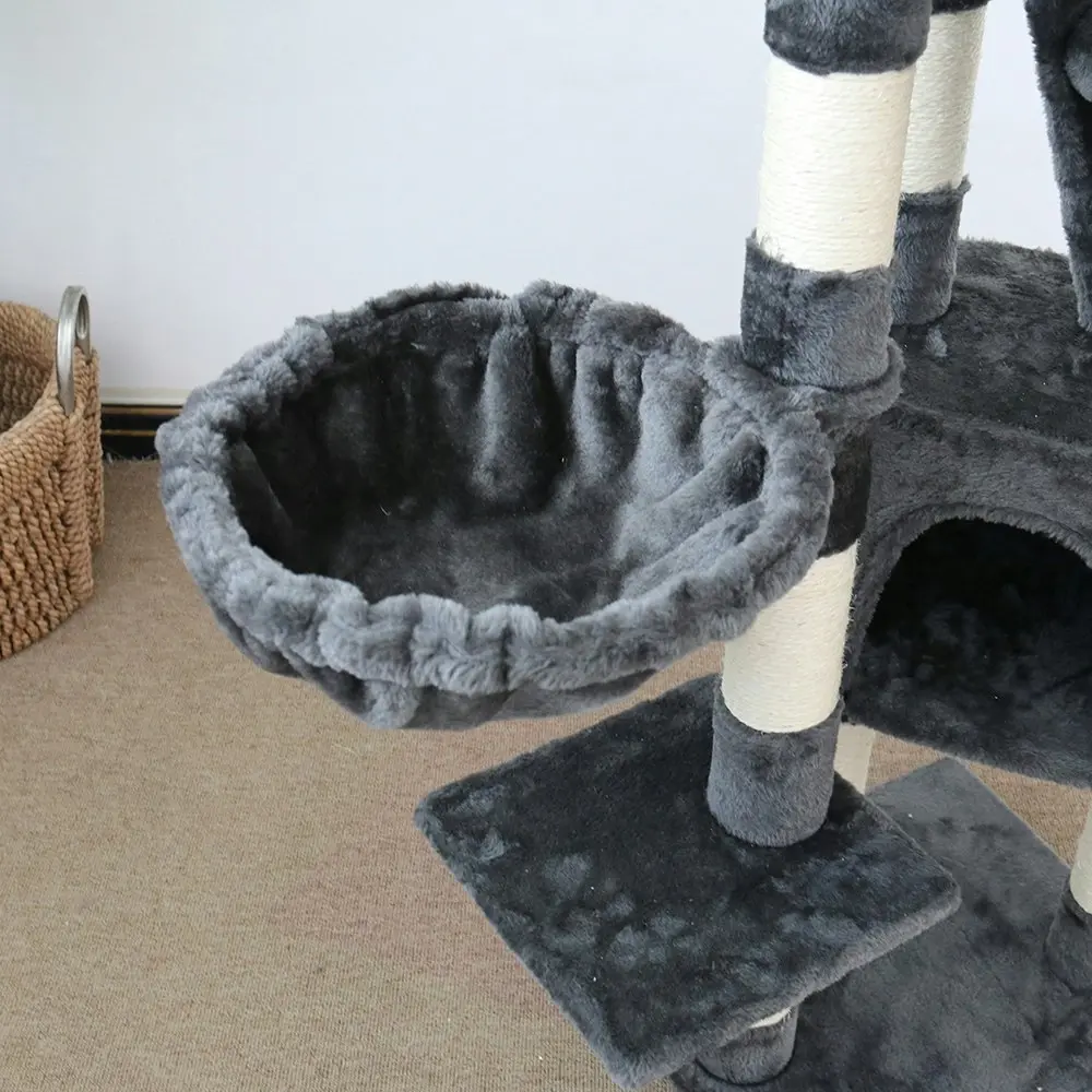 Catio Equanimity 40x119cm Scratching Post Pet Cat Tree Furniture Scratcher White