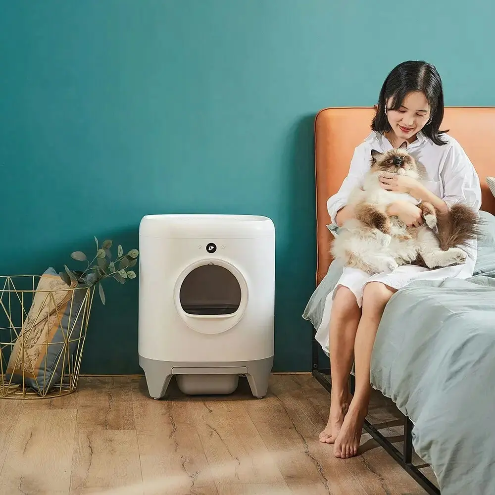 Pet Kit Pura X 64cm Bluetooth Smart Automatic Self Cleaning Cat/Pets Litter Box