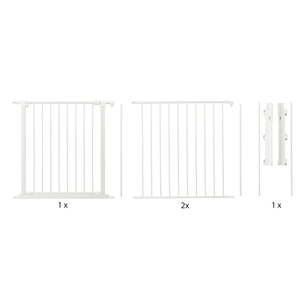 DogSpace Max Safety Security Barrier/Gate Large 71x223cm Dog/Pet  White