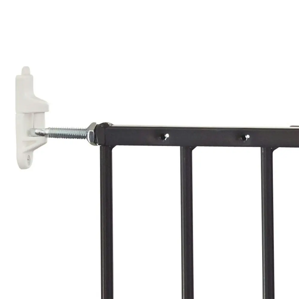 DogSpace Charlie Extra Tall Adjustable Safety Gate 103x106.8cm Dog/Pet Black