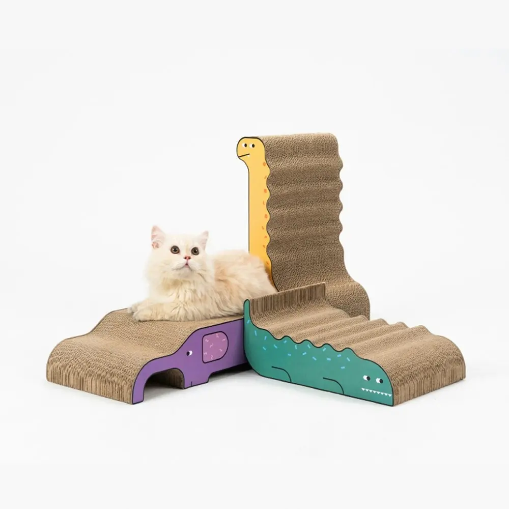 Pidan Pet Cat Stackable Scratcher Animal Scratching Cardboard Activity Play Set