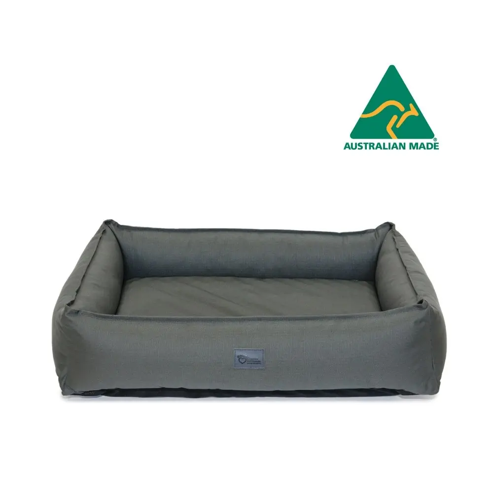 Superior Pet Plus Ripstop Durable Pet/Dog Lounger/Bed Jungle Grey Large 116cm