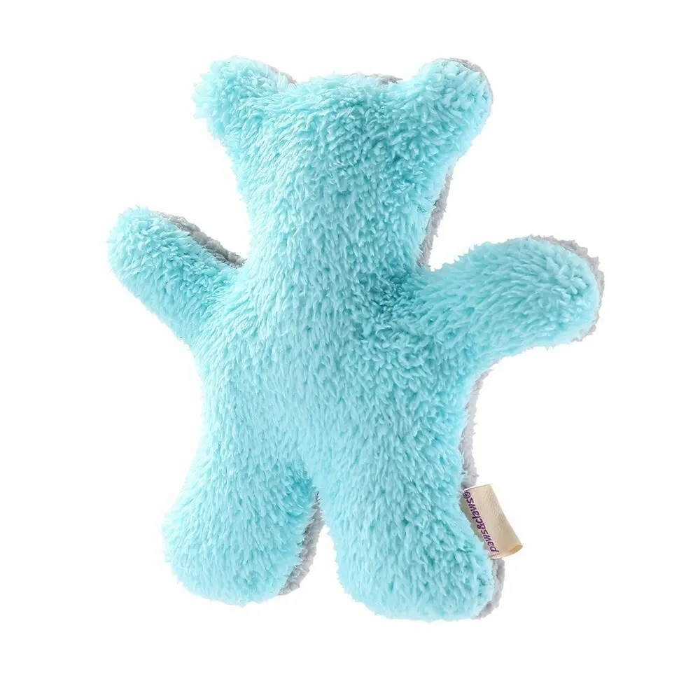 3x Paws & Claws Teddy Bear Plush/Soft Dog/Pet Toy Clip Strip 20x12cm Assorted