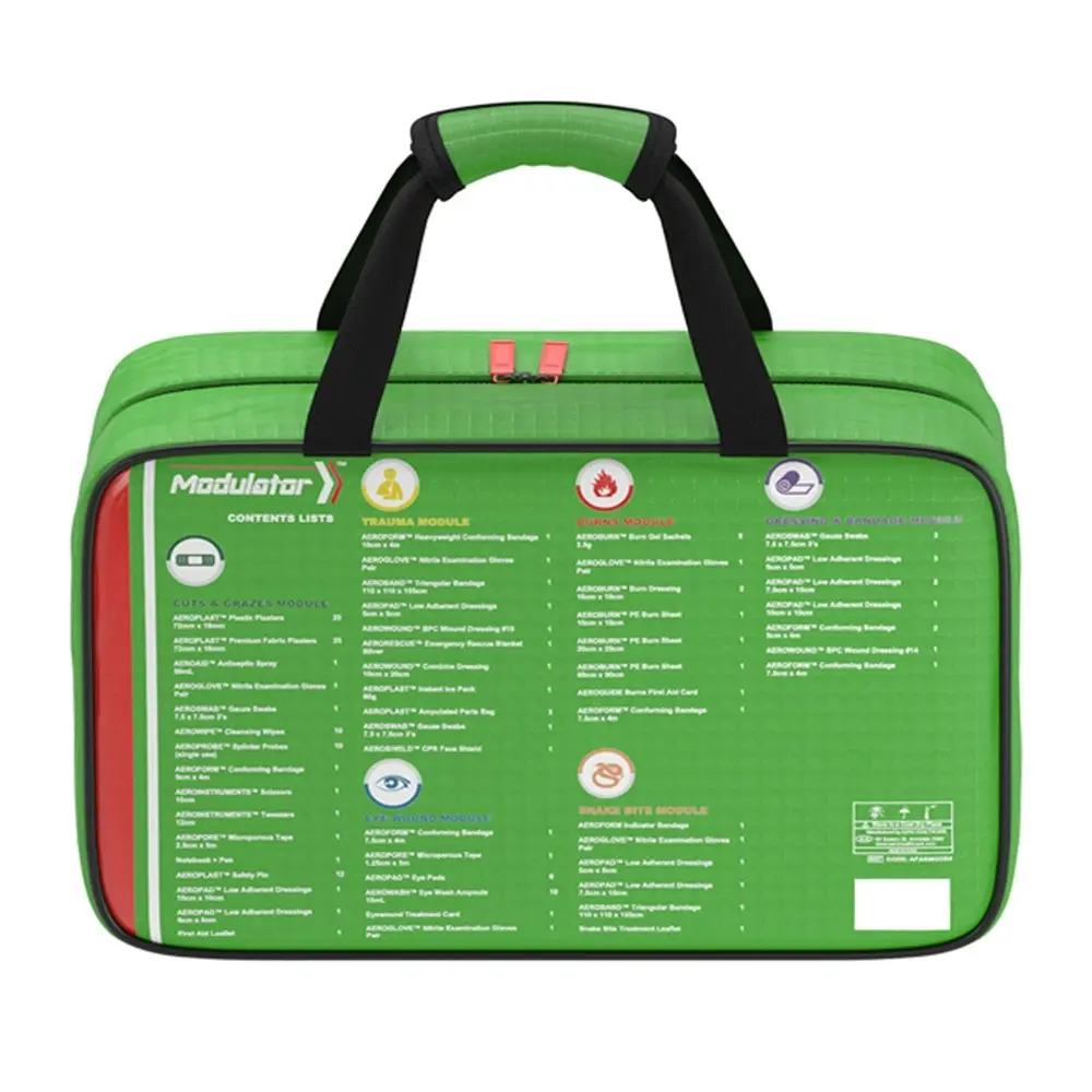 Aero Healthcare Modulator 4 Series Softpack Workplace Emergency First Aid Kit