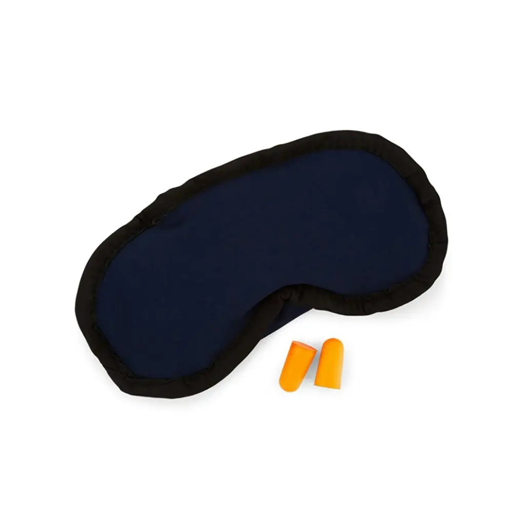 2x Tosca Microbead Eyemask Travel Face Cover w/ Noise Cancelling Ear Plugs