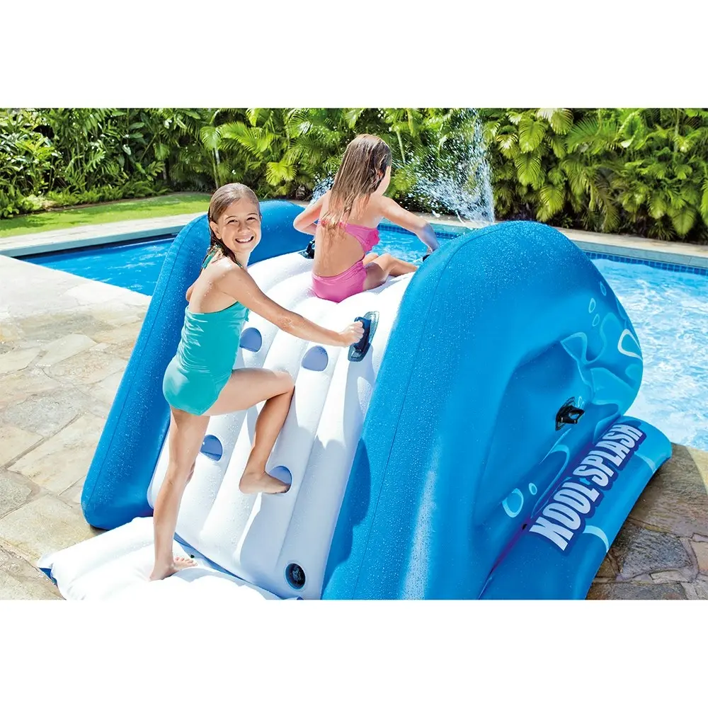 Intex Kool Splash 10ft 11in Inflatable Water Slide For In-Ground Pool Kids 6+