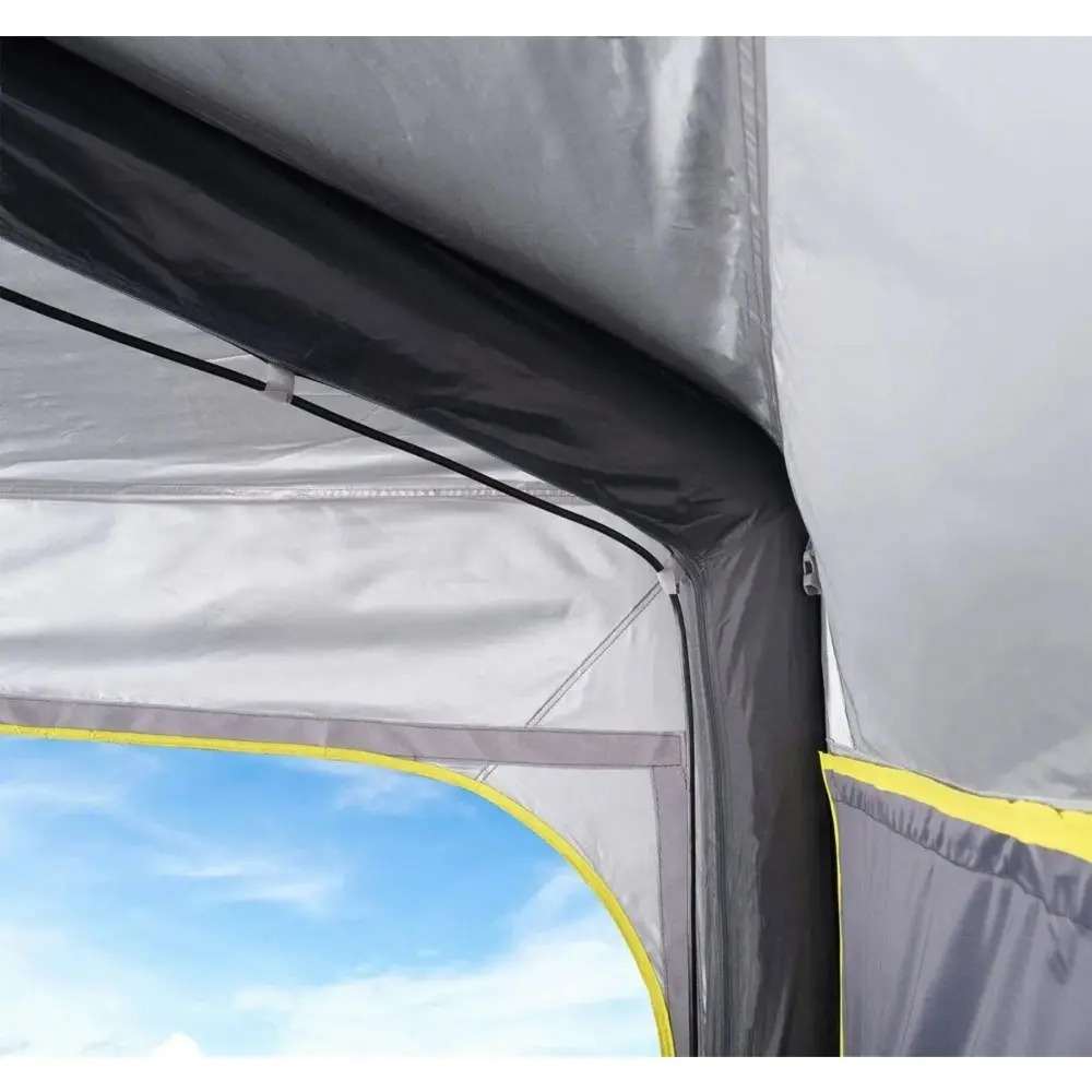 Quest UPF50+ Fabric Air Gazebo-3 w/ Carry Bag Outdoor Beach/Camp Sun Shade Grey