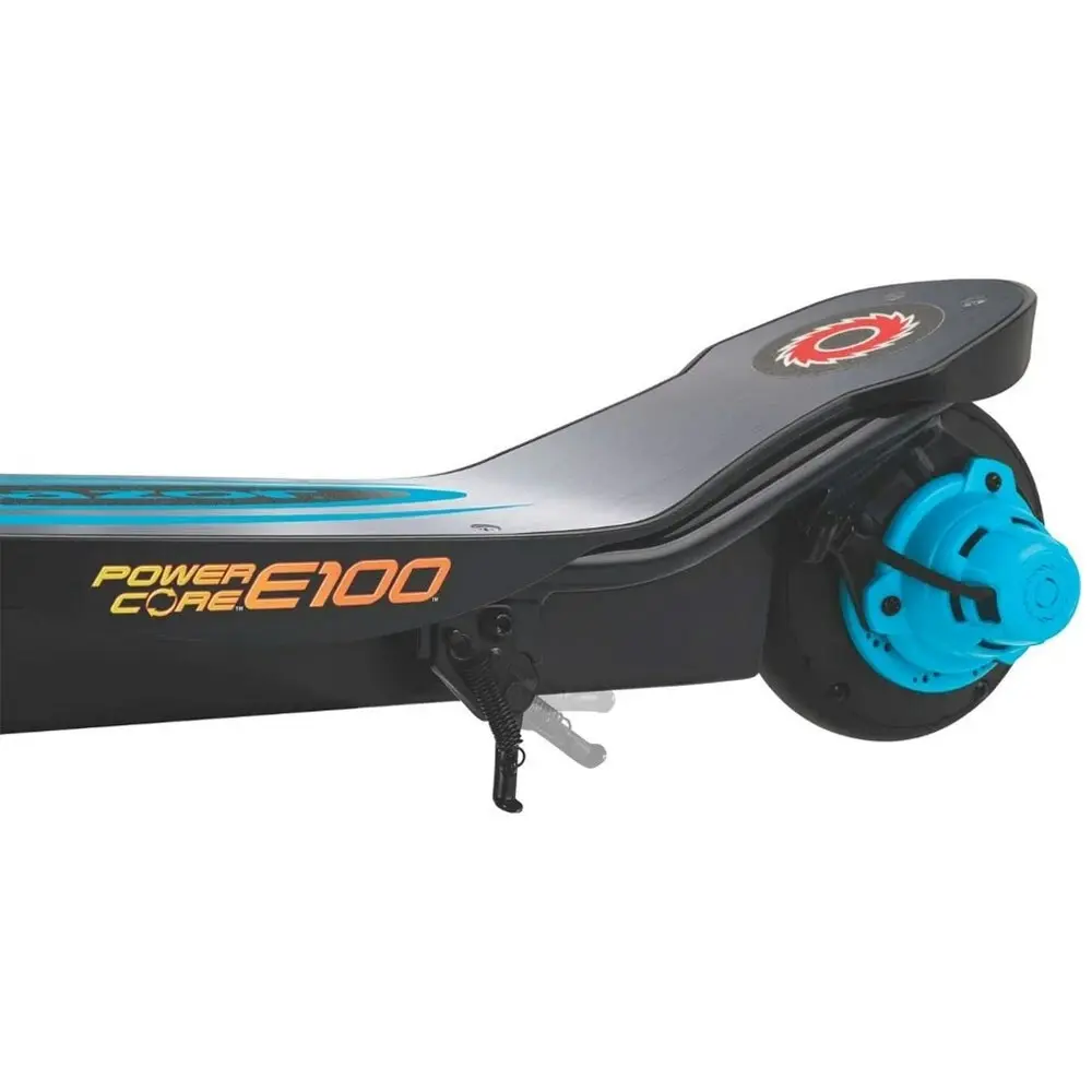 Razor PowerCore E100 Electric Scooter - Blue Aluminium Deck 100W 24V 8Y+