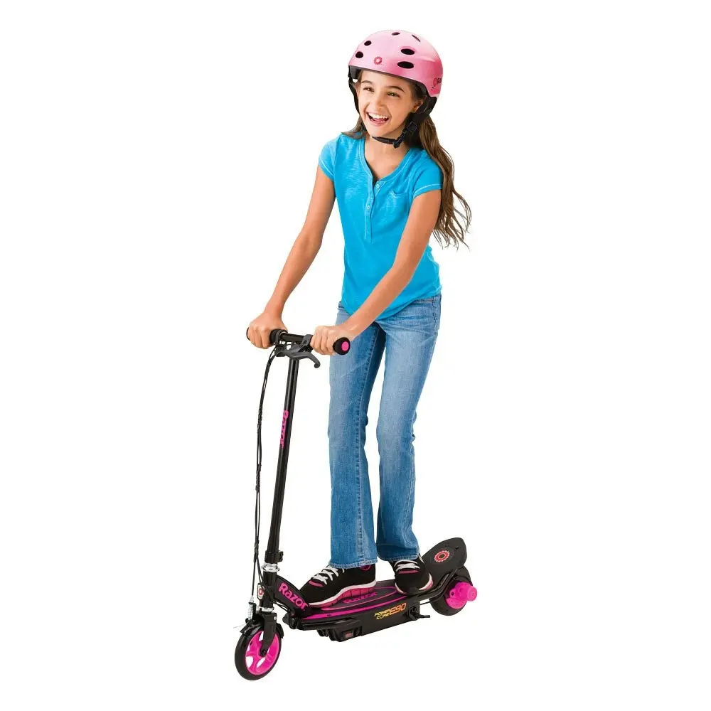 Razor Power Core E90 Kids/Childrens Electric Ride-On Scooter Pink 8y+